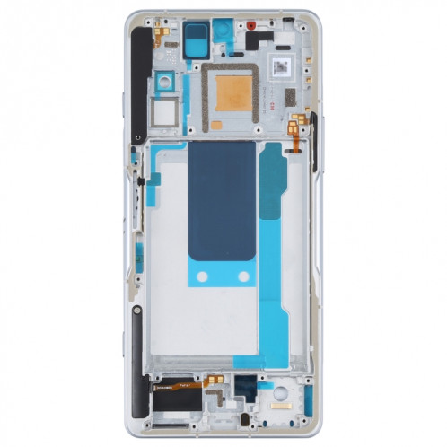 Plaque de lunette LCD de boîtier d'origine avant pour Xiaomi 11T / 11T Pro 21081111RG 2107113SG (argent) SH690S773-07