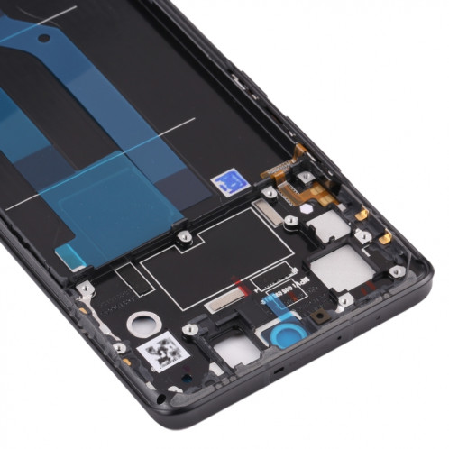 Plaque de lunette à écran LCD de boîtier avant d'origine pour Xiaomi Civi (Noir) SH691B676-07
