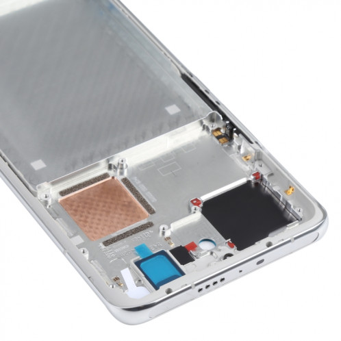 Plaque de lunette LCD de boîtier d'origine avant pour xiaomi mi 11 pro m2102k1ac (argent) SH692S621-07