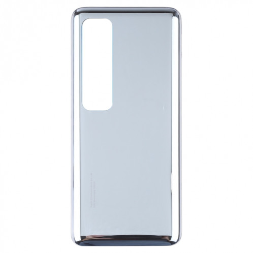 Couvercle arrière de la batterie d'origine pour Xiaomi MI 10 Ultra M2007J1SC (argent) SH00SL219-07