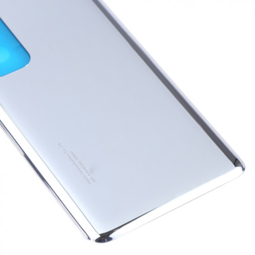 Couvercle arrière de la batterie d'origine pour Xiaomi MI 10 Ultra M2007J1SC (argent) SH00SL219-07