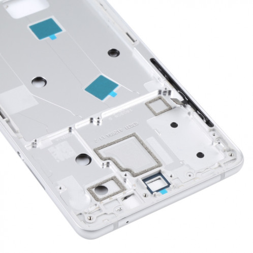 Plaque de lunette de cadre moyen pour xiaomi mi mix 2s (blanc) SH705W1737-07