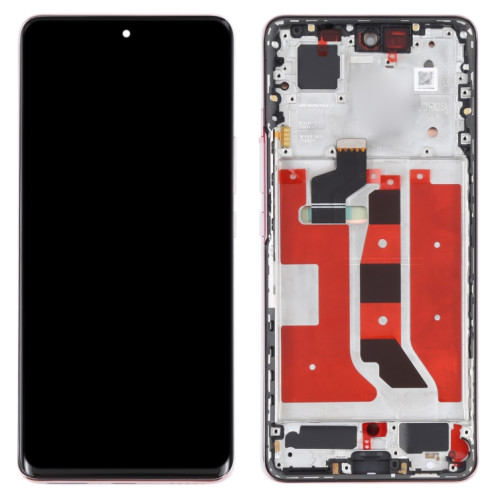 Écran LCD OLED d'origine pour Honor 50 Digitizer Full Assembly avec cadre (Rose) SH723F1171-05