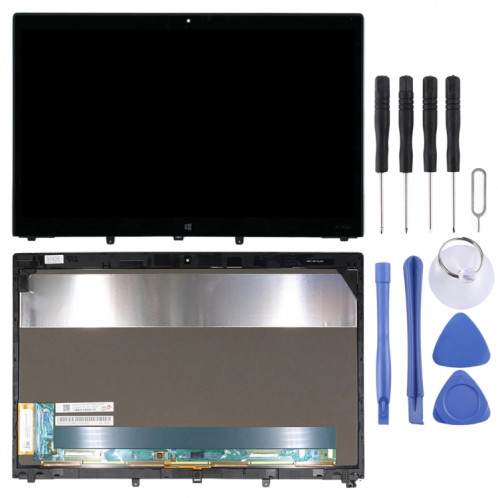 Écran LCD d'origine pour Lenovo ThinkPad X1 Yoga 1st Gen 2nd Gen Digitizer Assemblage complet avec cadre (Noir) SH3761328-04
