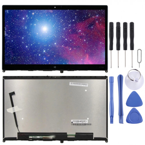 Écran LCD et numériseur complet avec cadre pour Lenovo ideaPad Flex 5-14IIL05 5-14ARE05 5-14ITL05 5-14ALC05 80X1 81X2 82HS 82HU SH3762487-04