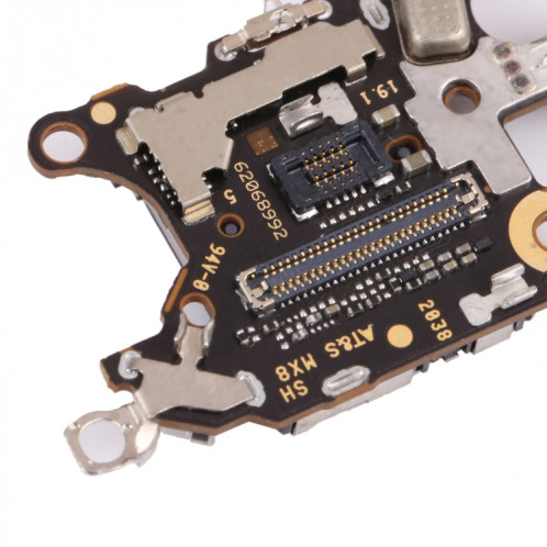 Board de lecteur de carte SIM d'origine pour Huawei P40 SH38021435-04