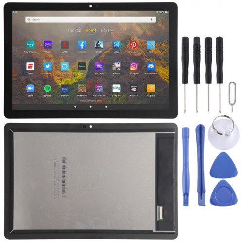 Écran LCD OEM pour Amazon Fire HD 10 (2021) T76N2B T76N2P avec numériseur complet (noir) SH815B763-06