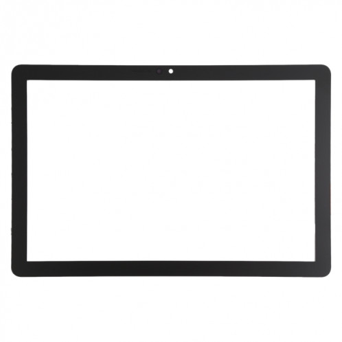 Lentille en verre extérieur à l'écran avant pour Amazon Fire HD 10 (2021) T76N2B T76N2P (Noir) SH816B1875-06