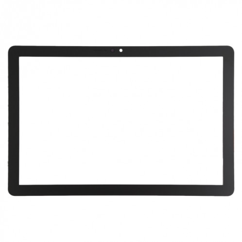 Lentille en verre extérieur à l'écran avant pour Amazon Fire HD 10 (2021) T76N2B T76N2P (Noir) SH816B1875-06