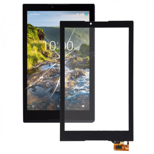 Panneau tactile pour Verizon Ellipsis 8 HD (Noir) SH818B1449-06