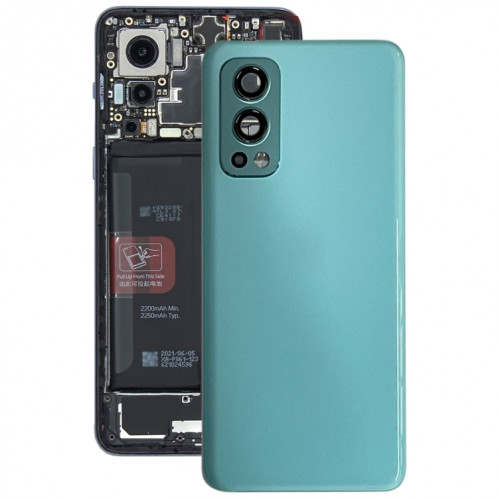 Pour le couvercle arrière de la batterie OnePlus Nord 2 5G (bleu) SH27LL1199-04