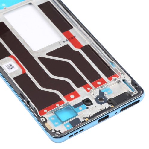 Plaque de lunette LCD de boîtier avant d'origine pour OPPO RealMe X7 Pro Ultra (Bleu) SH846L859-06