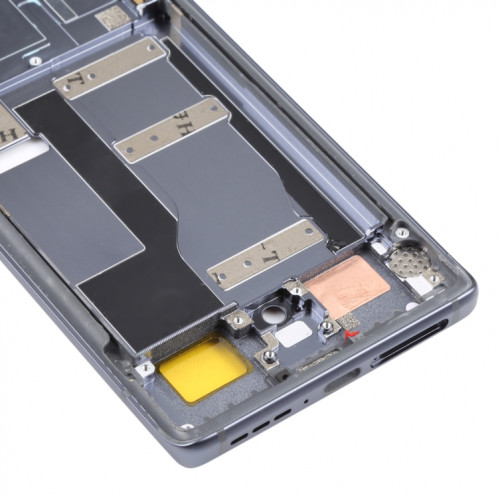 Plaque de lunette LCD de boîtier d'origine pour TCL 20 PRO 5G (Noir) SH847B1362-06