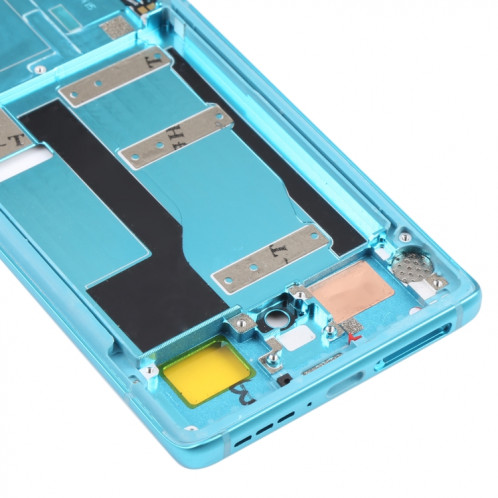 Plaque de lunette d'écran LCD de boîtier avant pour TCL 20 PRO 5G (bleu) SH847L1339-06