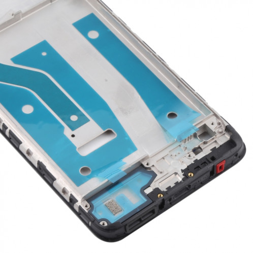 Plaque de lunette d'écran LCD de boîtier avant pour Motorola Moto G60S XT2133-2 (Noir) SH887B701-07