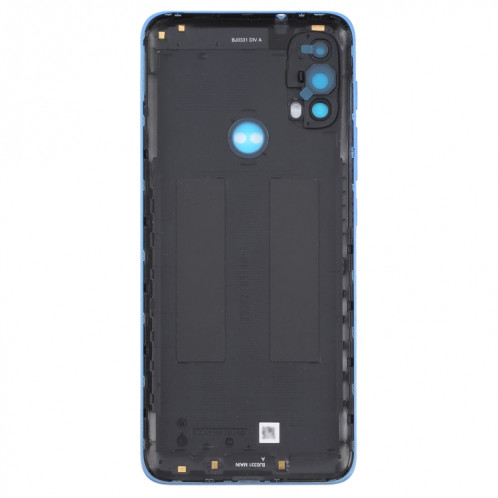 Couvercle arrière de la batterie d'origine pour Motorola Moto E40 (Bleu) SH91LL1716-07