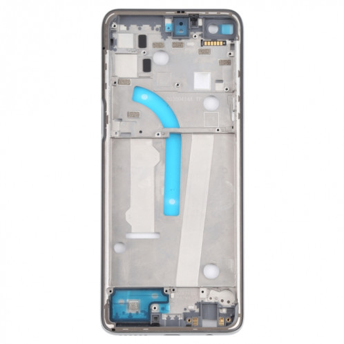 Plaque de lunette LCD de boîtier d'origine avant pour Motorola Moto G100 XT2125 XT2125-4 (argent) SH895S466-07