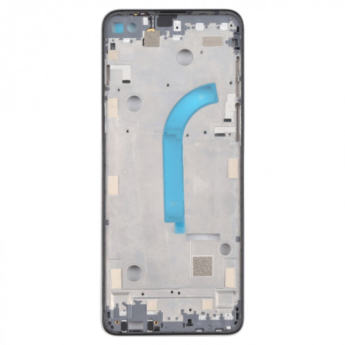 Plaque de lunette LCD de boîtier d'origine avant pour Motorola Moto G100 XT2125 XT2125-4 (argent) SH895S466-07