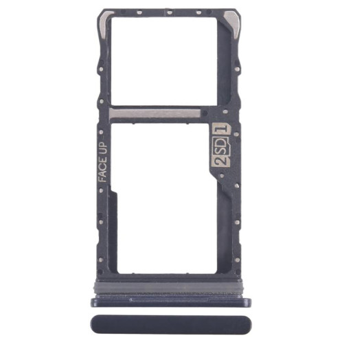 Tiroir pour carte SIM et Micro SD pour Motorola Moto G50 (noir) SH898B666-04