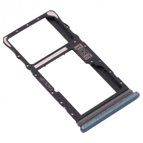 Plateau de carte SIM + plateau de cartes Micro SD pour Motorola Moto G50 (vert) SH898G184-04