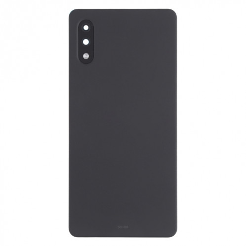 Couverture arrière de la batterie avec couvercle de la lentille de caméra pour Sony Xperia Ace II SO-41B (Noir) SH02BL1307-06