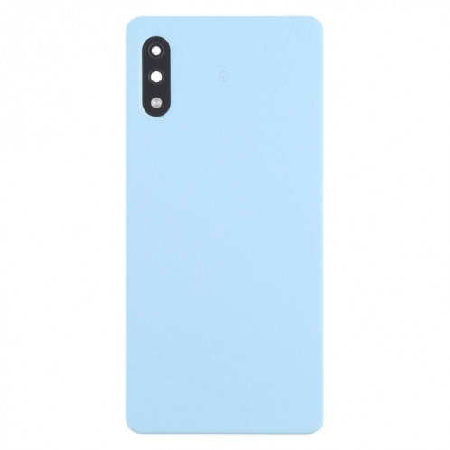 Couverture arrière de la batterie avec couvercle de la lentille de caméra pour Sony Xperia Ace II SO-41B (bleu) SH02LL1432-06