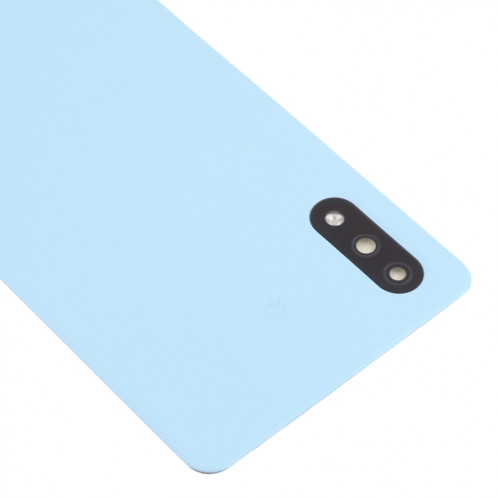 Couverture arrière de la batterie avec couvercle de la lentille de caméra pour Sony Xperia Ace II SO-41B (bleu) SH02LL1432-06