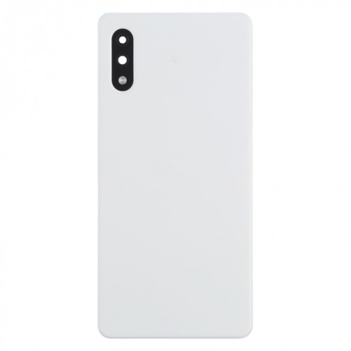 Couverture arrière de la batterie avec couvercle de la lentille de caméra pour Sony Xperia Ace II SO-41B (Blanc) SH02WL624-06