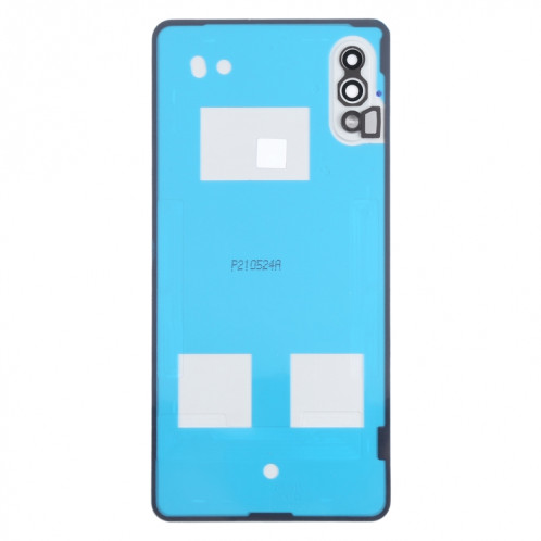Couverture arrière de la batterie avec couvercle de la lentille de caméra pour Sony Xperia Ace II SO-41B (Blanc) SH02WL624-06