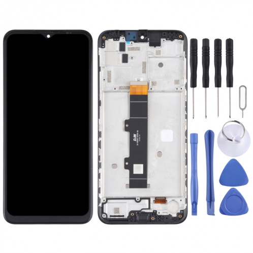 Écran LCD et numériseur Assemblage complet avec cadre pour Motorola Moto G30 XT2129-1 XT2129-2 (Noir) SH910B1654-07
