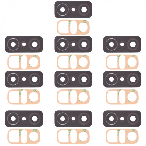 10 PCS Back Camera Lens pour Xiaomi 11T Pro / 11T 21081111RG 2107113SG SH3917862-04