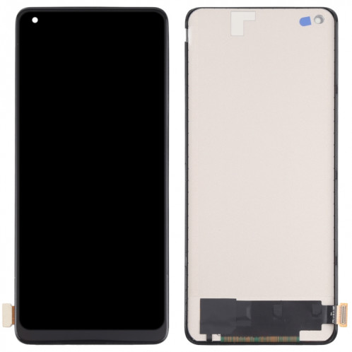 Écran LCD en matériau TFT et ensemble complet de numériseur (ne prenant pas en charge l'identification des empreintes digitales) pour vivo X50 Pro V2005A SH3922805-06
