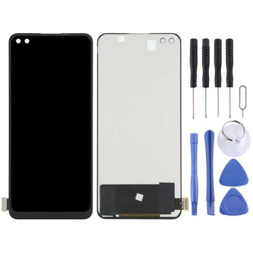 Écran LCD en matériau TFT et ensemble complet de numériseur (ne prenant pas en charge l'identification des empreintes digitales) pour OPPO Realme X50 Pro 5G / OnePlus Nord RMX2075 RMX2071 RMX2076 SH3931411-06