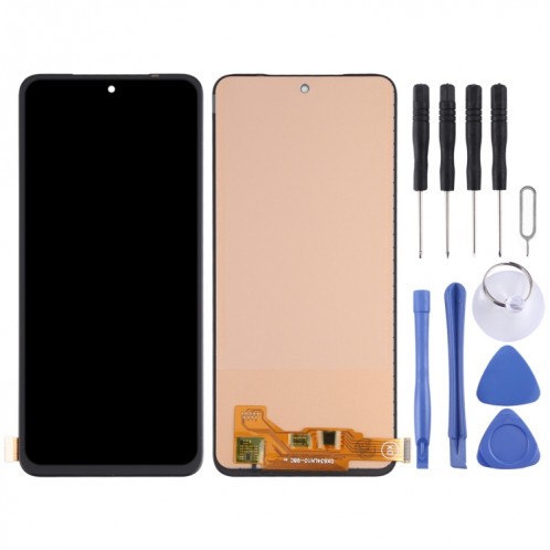 Matériau TFT Écran LCD et numériseur Assemblage complet (ne pas supporter l'identification de l'empreinte digitale) pour Xiaomi Redmi Note 10 4G / Redmi Note 10S M2101K7BG M2101K7BI M2101K7BNY M2101K7BLY SH3989187-07