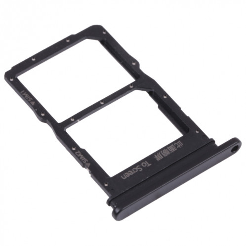 Plateau de carte SIM + plateau de carte SIM pour Huawei Nova 8 (Noir) SH995B252-04