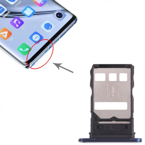 Plateau de carte SIM pour l'honneur x20 (bleu) SH996L1596-04