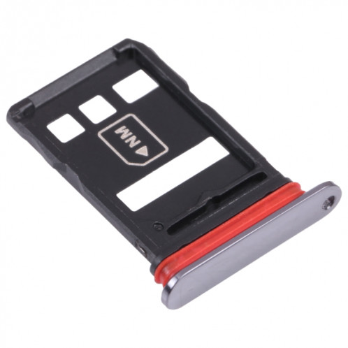 PLATEAU DE CARTE NM + PLATEAU DE CARTE SIM POUR HUAWEI MATE 40E 4G (Noir) SH997B1243-04