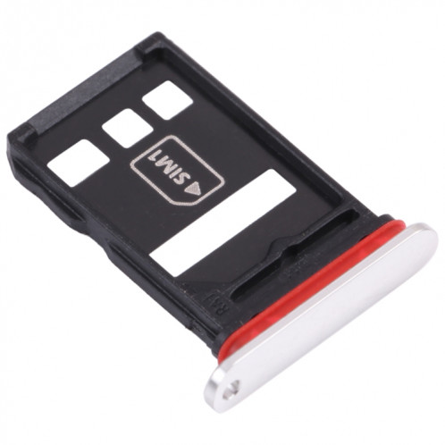 Bac de carte NM + Plateau de carte SIM pour Huawei Mate 40e 4G (argent) SH997S60-04