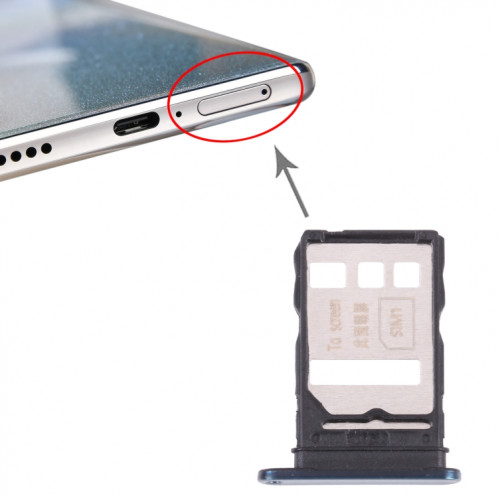 Plateau de carte SIM + Plateau de carte SIM pour l'honneur 50 PRO (Vert) SH998G1118-04