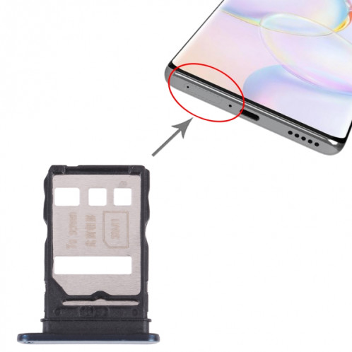 Plateau de carte SIM + plateau de carte SIM pour l'honneur 50 (vert) SH999G97-04