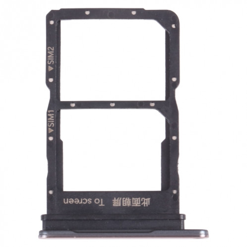 Plateau de carte SIM + plateau de carte SIM pour l'honneur 50 SE (argent) SH000S1539-04