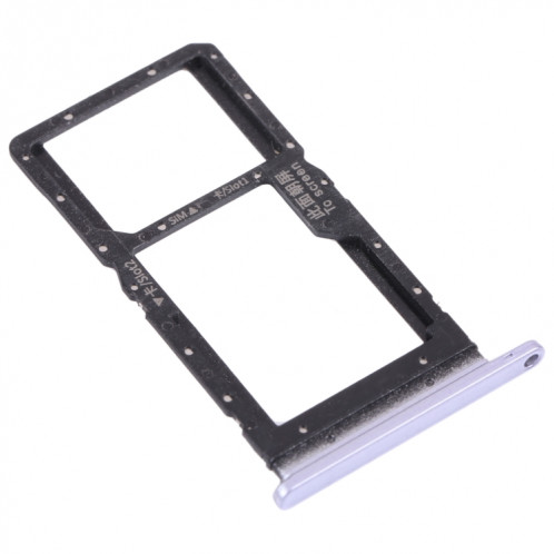 Plateau de carte SIM + plateau de carte SIM / plateau de carte micro SD pour l'honneur PLAY 5T (violet) SH003P909-04