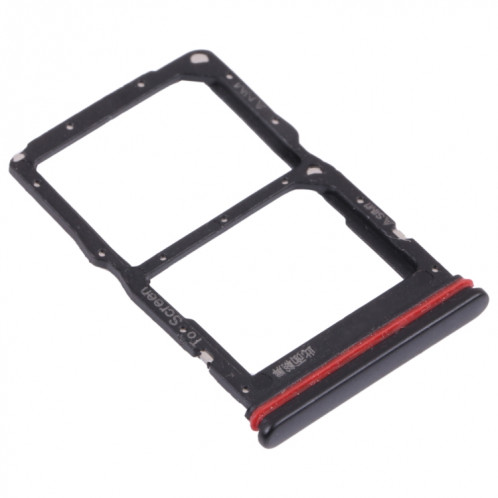 Plateau de carte SIM + Bac de carte NM pour Huawei Nova 7 SE 5G Youth (Noir) SH005B10-04