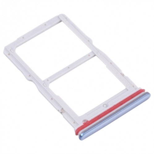 Plateau de carte SIM + Bac de carte NM pour Huawei Nova 7 SE 5G Youth (Bleu) SH005L500-04