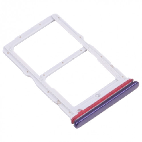 Plateau de carte SIM + Bac de carte NM pour Huawei Nova 7 SE 5G Youth (Violet) SH005P1946-04