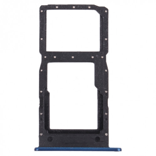Plateau de carte SIM + plateau de carte SIM / plateau de carte micro SD pour Huawei Profitez de 20 5g (bleu) SH006L1926-04