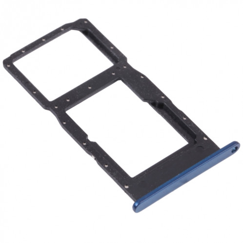 Plateau de carte SIM + plateau de carte SIM / plateau de carte micro SD pour Huawei Profitez de 20 5g (bleu) SH006L1926-04