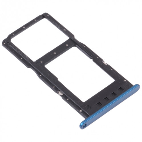 Plateau de carte SIM + plateau de carte SIM / plateau de carte micro SD pour Huawei Profitez de 20 5g (bleu) SH006L1926-04
