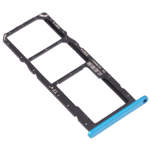 Plateau de carte SIM + plateau de carte SIM + plateau de carte micro SD pour l'honneur 9a (vert) SH008G217-04