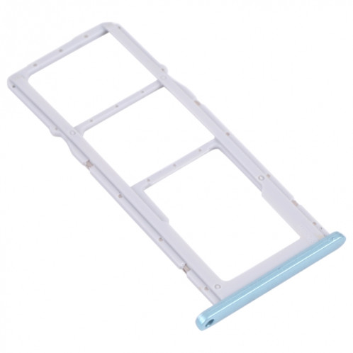 Plateau de carte SIM + plateau de carte SIM + plateau de carte micro SD pour l'honneur 9a (bleu) SH008L429-04
